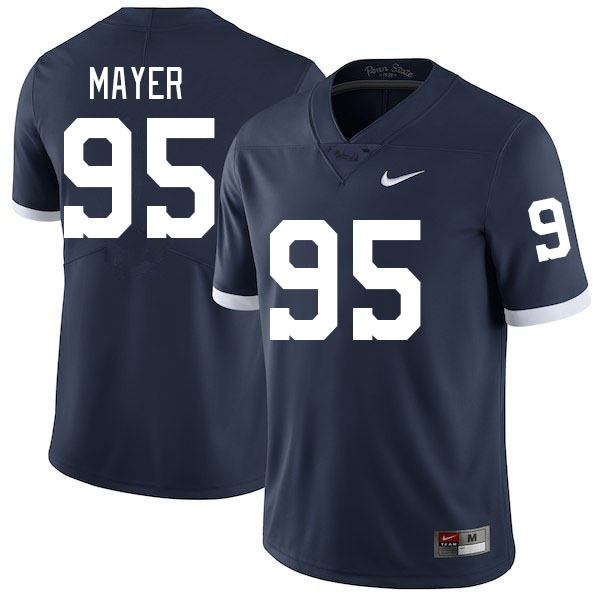 Men #95 Jordan Mayer Penn State Nittany Lions College Football Jerseys Stitched-Retro